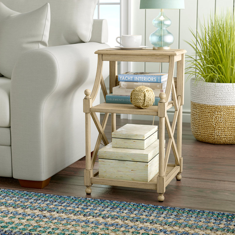 Highland Dunes Nikki Driftwood End Table & Reviews Wayfair